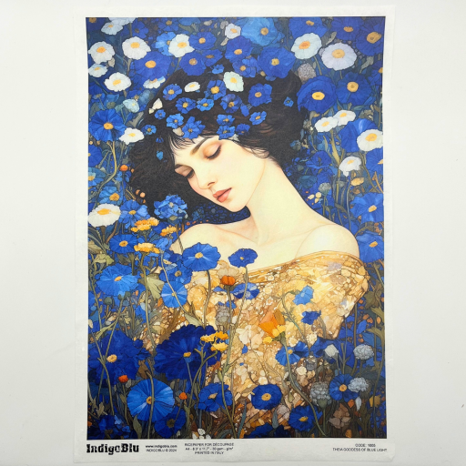 IndigoBlu Rice Paper A4 - Goddess of Blue Light